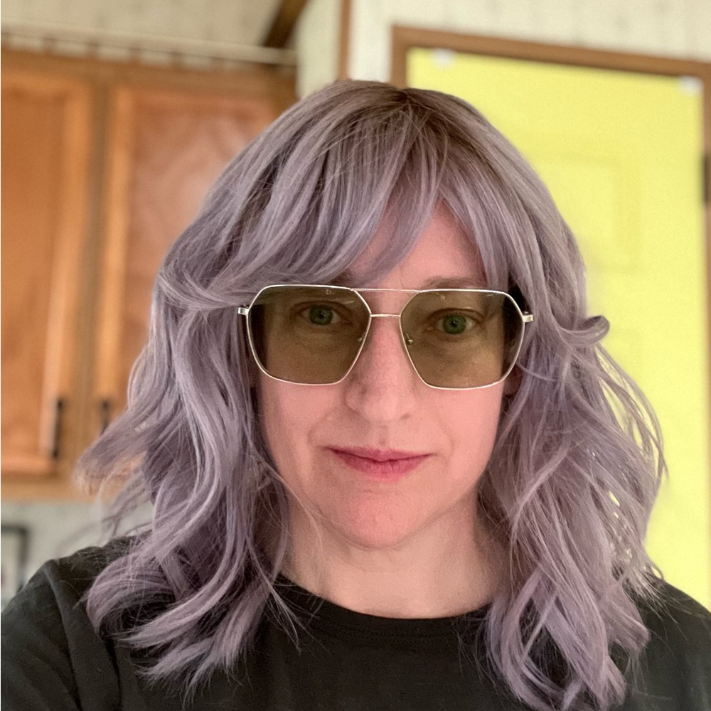 Belle Tress wig Tea Rose Iced Lavender Latte New in box with tag